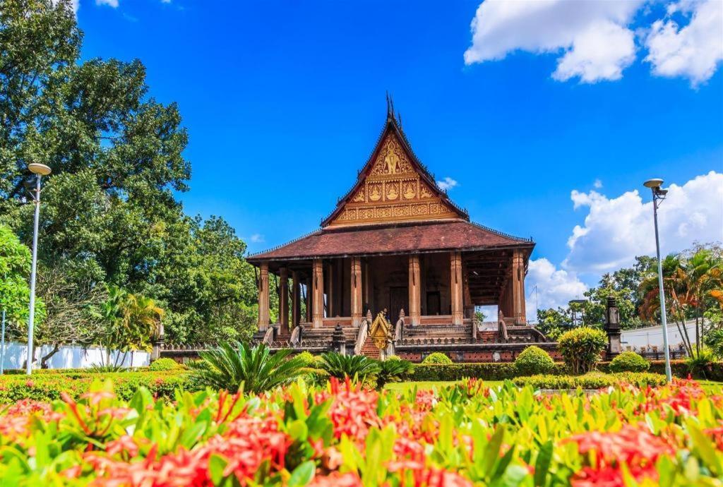 Mekong Sunshine Hotel Vientiane Eksteriør bilde
