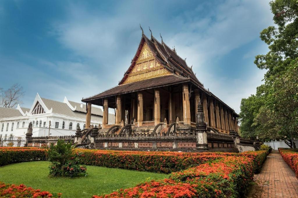 Mekong Sunshine Hotel Vientiane Eksteriør bilde